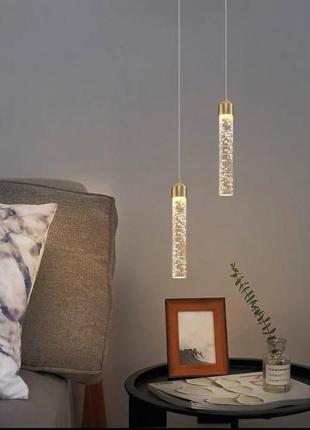 Подвес из стекла золото 4599/1 fg
