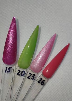 Гель лак малиновый с глиттером 10 мл coscelia №153 фото