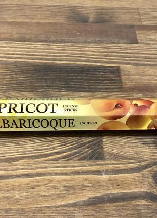 Угольные ароматические палочки hem apricot (абрикос)