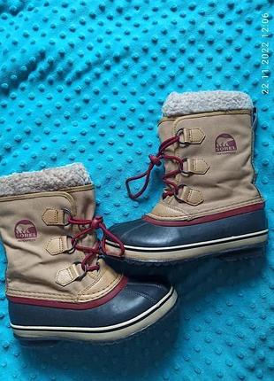 Сноубутси sorel 34 розмір 22 см