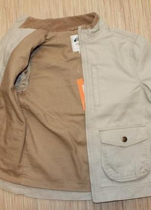 Стильный хлопковый пиджак gymboree. 5-6лет, 7-8лет4 фото