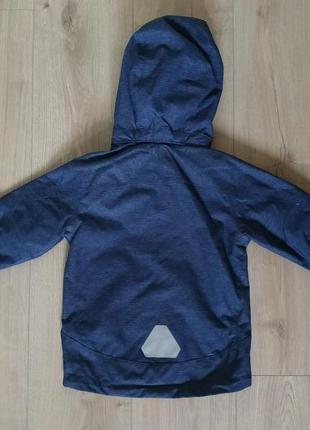 Якісна куртка для дівчинки від h&m / брендова куртка з капюшоном/ водостійка куртка