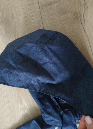 Якісна куртка для дівчинки від h&m / брендова куртка з капюшоном/ водостійка куртка