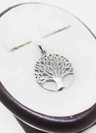 Срібний кулон "дерево життя"1 фото