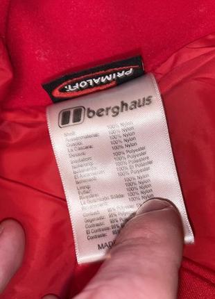 Худі термо berghaus primaloft pertex, оригінал, розмір м 5