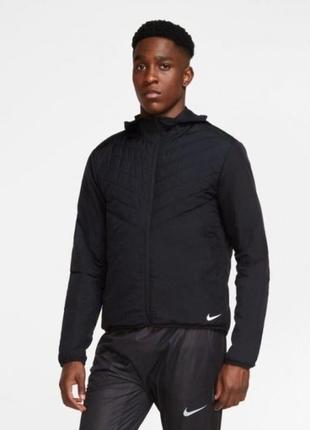 Куртка nike aerolayer repel hooded running jacket1 фото