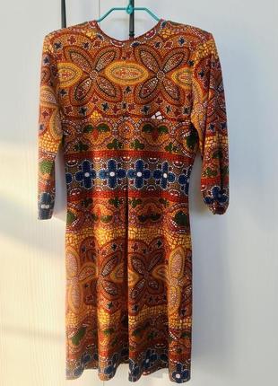 Стильное платье с необычным принтом от украинского дизайнера