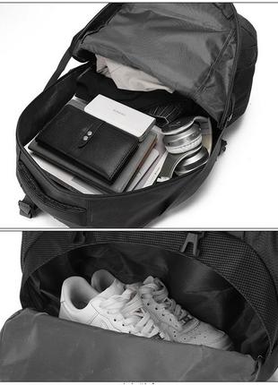 Рюкзак універсальний дорожній трекінговий спортивний туристичний 3603 текстиль 60 літрів4 фото