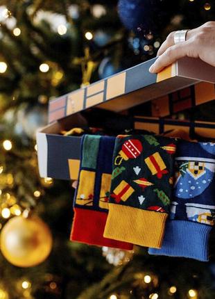 Набір шкарпеток sammy icon з новорічною тематикою (3 пари). артикул: 27-05933 фото