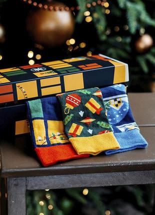 Набір шкарпеток sammy icon з новорічною тематикою (3 пари). артикул: 27-05934 фото