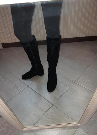 Чобітки welfare, замшеві