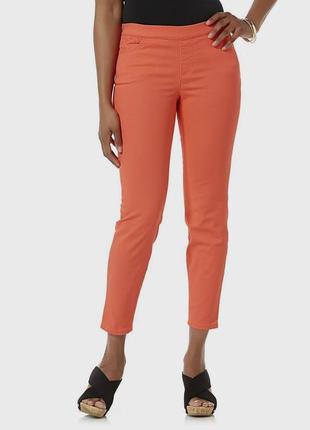 Штани skinny на гумці з сша фірми jaclyn smith - m, xl