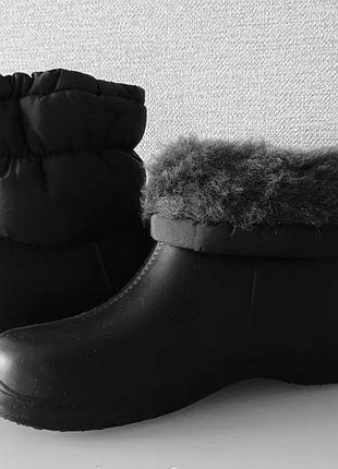 Хит сезона! женские сапоги 37-41 чоботи дутики пена резина з мехом