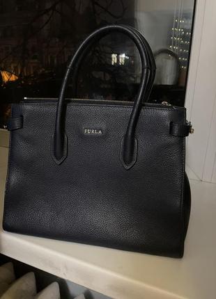 Сумочка furla темно синя