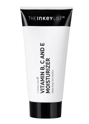 Зволожуючий крем для обличчя the inkey list vitamin b, c and e moisturizer