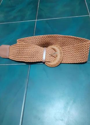 Ремень жiночий плетений
