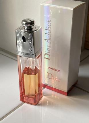 Туалетна вода dior addict eau delice 20 ml, рідкісний парфум3 фото