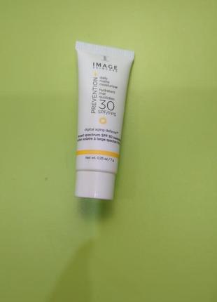 Матуючий денний крем spf 30 image skincare daily matte moisturizer spf 301 фото