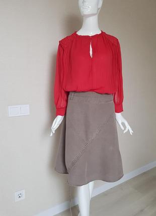 Італійська спідниця чистий льон cappuccini