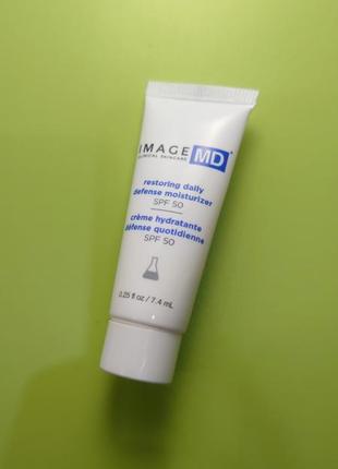 Денний захисний крем спф 50
 image skincare md restoring daily defense moisturizer spf 50