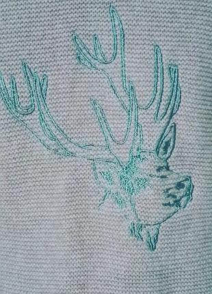 Неймовірний крутий класний гарний теплий вінтажний вовняний шерстяний кардиган ретро вінтаж натуральна вовна шерсть вишивка5 фото