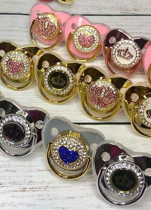 Соска/ пустушка зі стразами 8