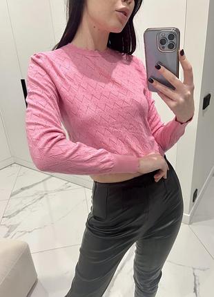 Лонгслив гольф zara