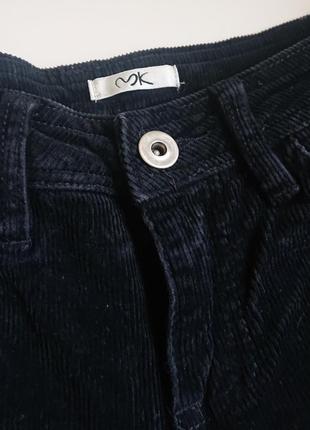 Вельветовые черные брюки джинсы3 фото