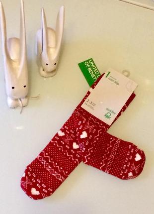 Теплі новорічні шкарпетки зі стопами розмір 24-30 розпродаж сток