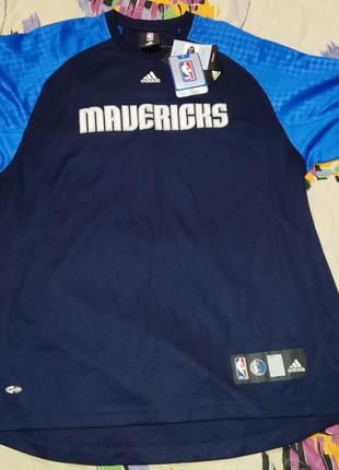 Баскетбольная футболка, джерси adidas nba dallas mavericks