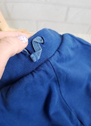 Тёмно-синие штаны на флисе фирмы george на 18/24 месяцев3 фото
