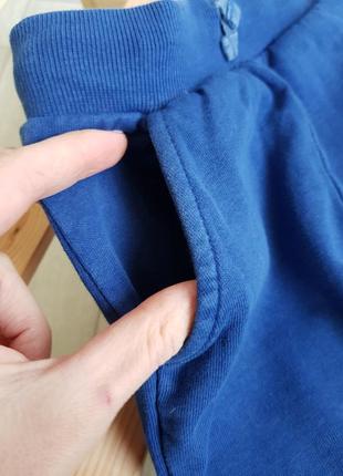 Тёмно-синие штаны на флисе фирмы george на 18/24 месяцев2 фото