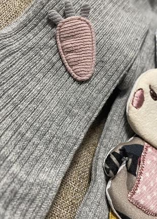 Дитячі колготи із зайчиком 3