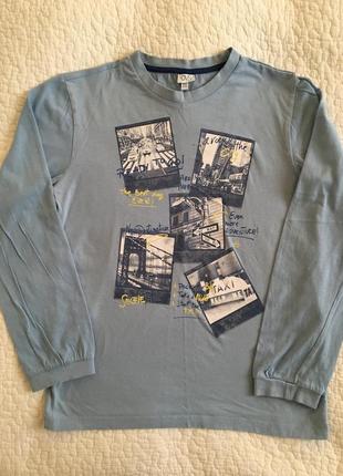 Блакитна майка з довгим рукавом ovs