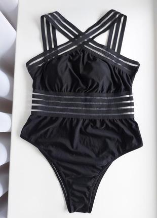 Купальник з широкими резинками