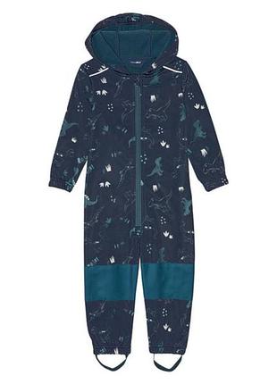 Влаго и ветрозащитный комбинезон грязепруф софтшелл  lupilu