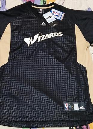 Баскетбольная футболка, джерси adidas nba washington wizards