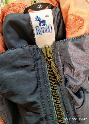 Жіноча тепла зимова куртка - анорак оверсайз (rodeo)3 фото