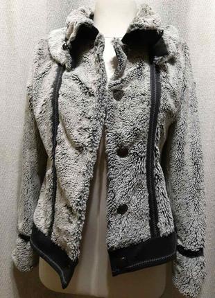 Жіноча хутряна куртка демісезонна, шуба, шубка pauporte8 фото