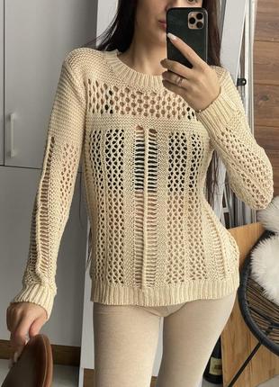 В’язаний светр , мереживний светр