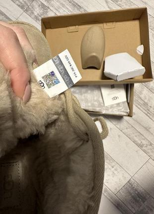 Угги ugg neumel бежевого цвета4 фото