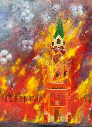 Картина . олійними фарбами