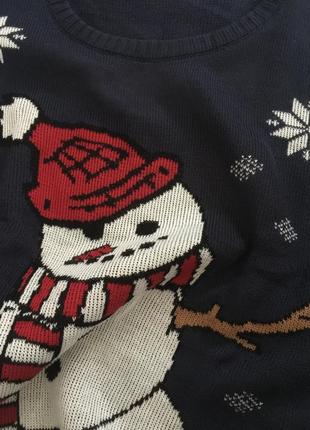 Новорічний светр/ светр сніговик. розпродаж речей 🔥4 фото