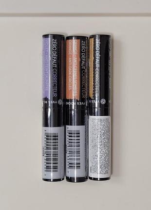 Кольорові коректори yves rocher. набор 3 штуки.