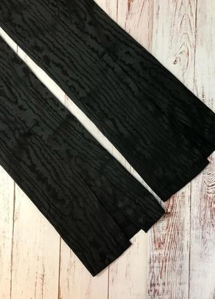 Штани брюки з розрізами чорні з поясом якісні нові бренд zara9 фото