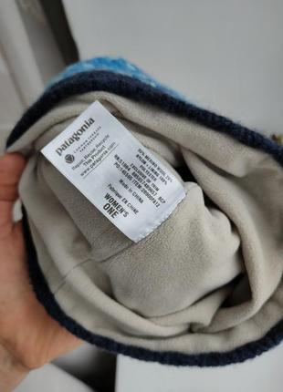 Шапка patagonia merino wool жіноча вязана шапка з вовни мериноса merino wool5 фото