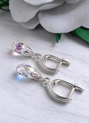Серьги swarovski