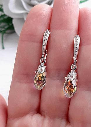 Серьги swarovski 2