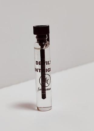 Парфюм духи отливант распив devil's intrigue от haute fragrance company hfc ☕ пробник 2мл