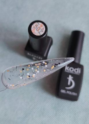 Гель лак конфетти kodi №507, 8 мл